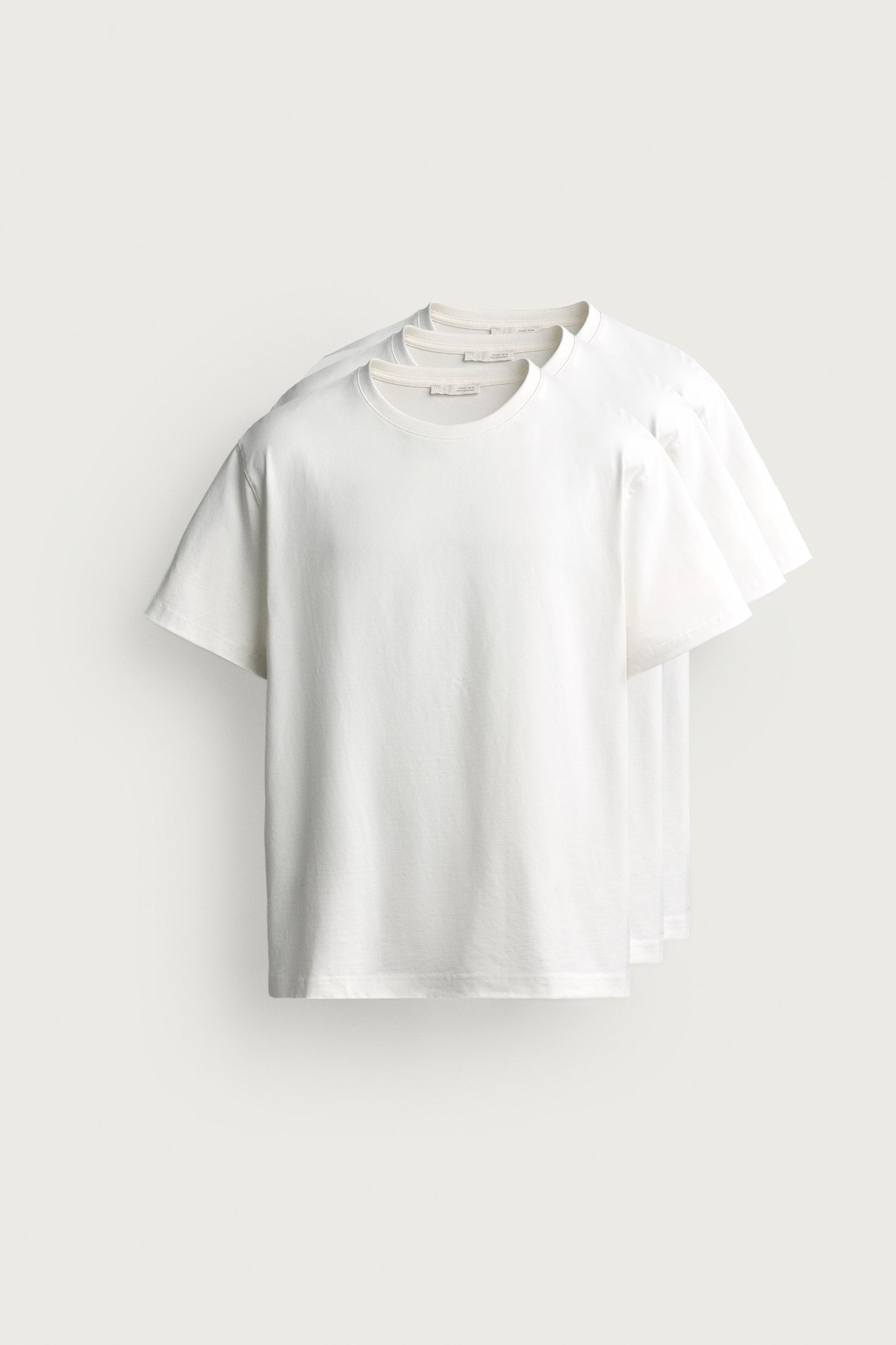 LOT DE 3 T-SHIRTS BASIQUES MEDIUM WEIGHT /02