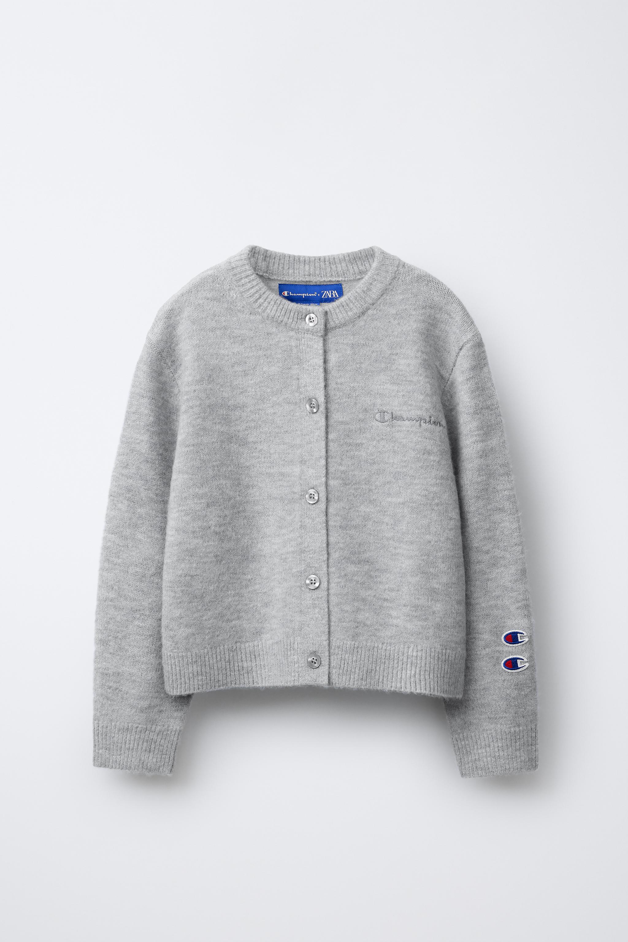 ZARA ハートニットボタンカーディガン XS ZARA ハートニットボタンカーディガン XS レディース