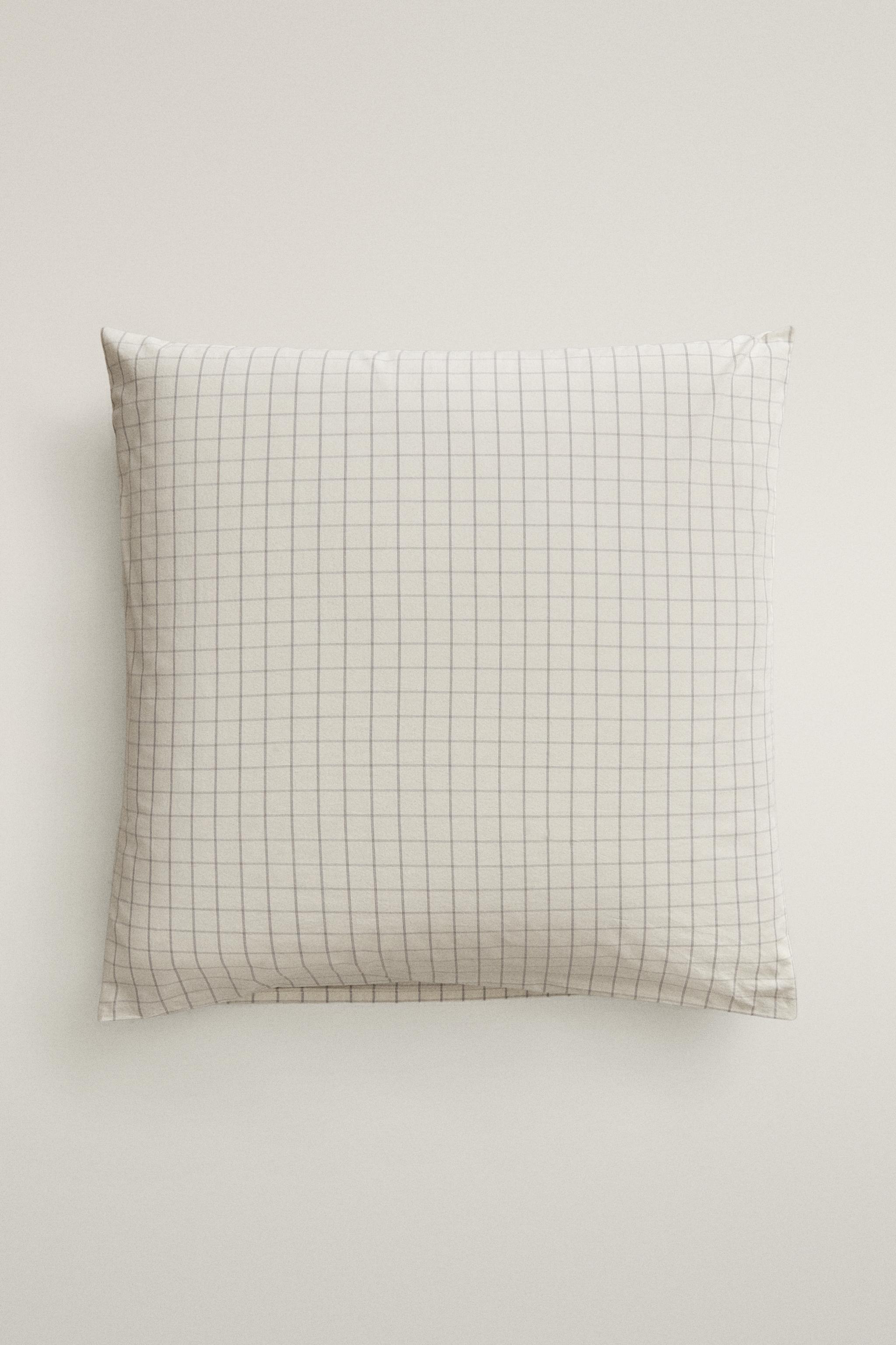 Zara COTTON PILLOWCASE — фото 3