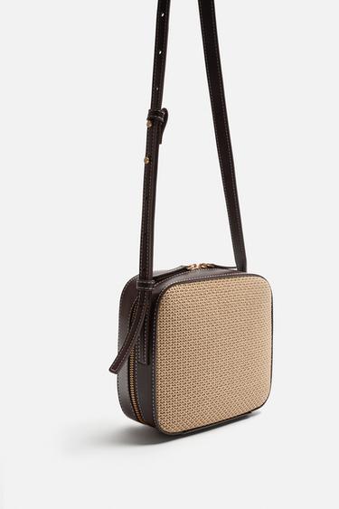 SAC BANDOULIÈRE TRESSÉ - Marron de Zara - Image 4