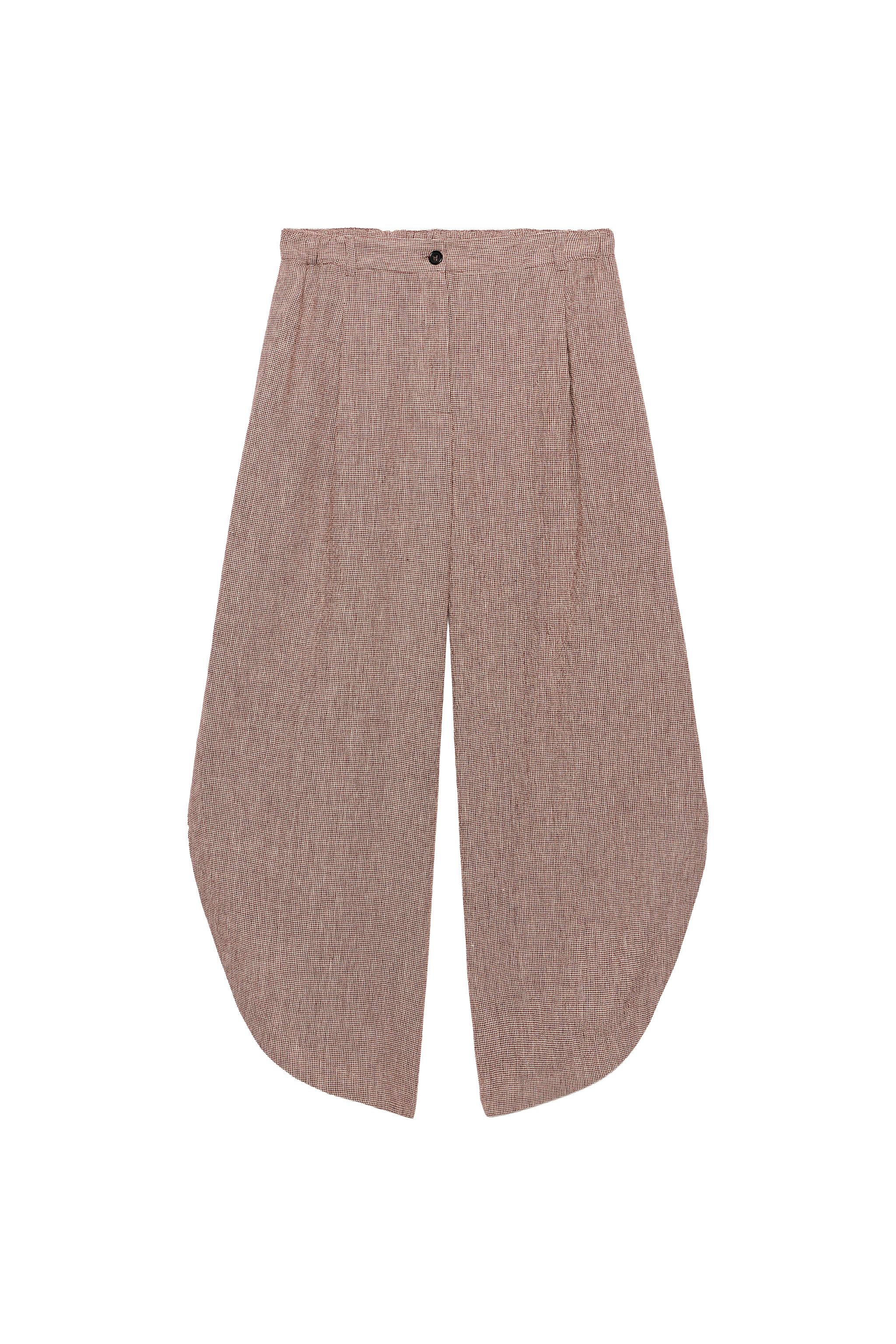 PANTALÓN ABERTURAS CON LINO ZW COLLECTION