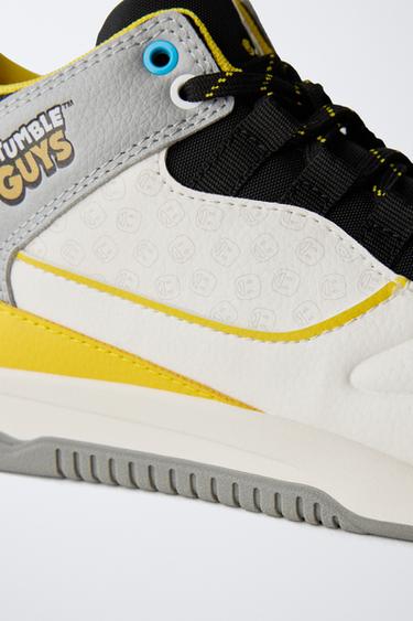 STUMBLE GUYS ™ © SCOPELY HIGH-TOP SNEAKERS - White by Zara - Image 3