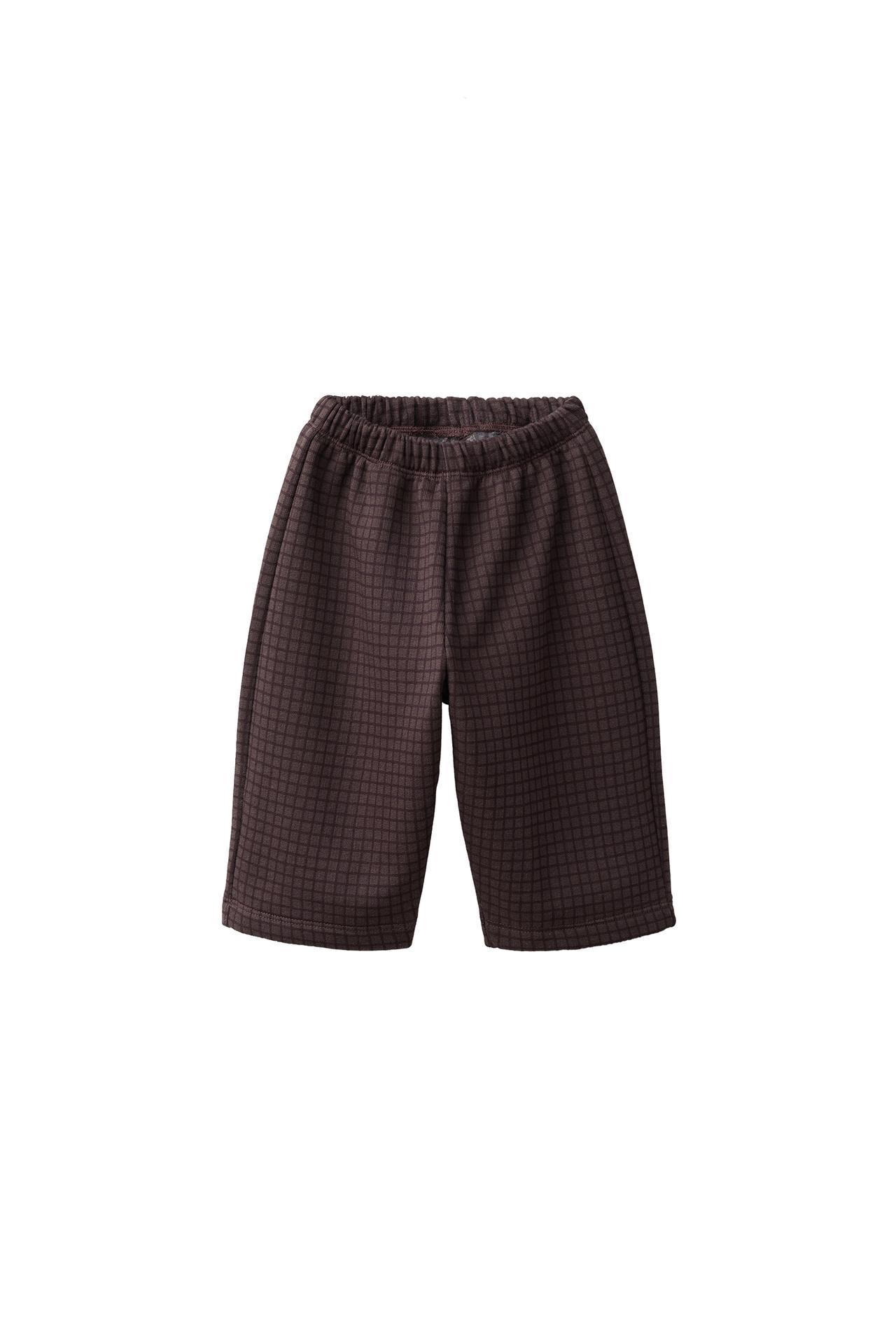 CHECK PRINT TROUSERS