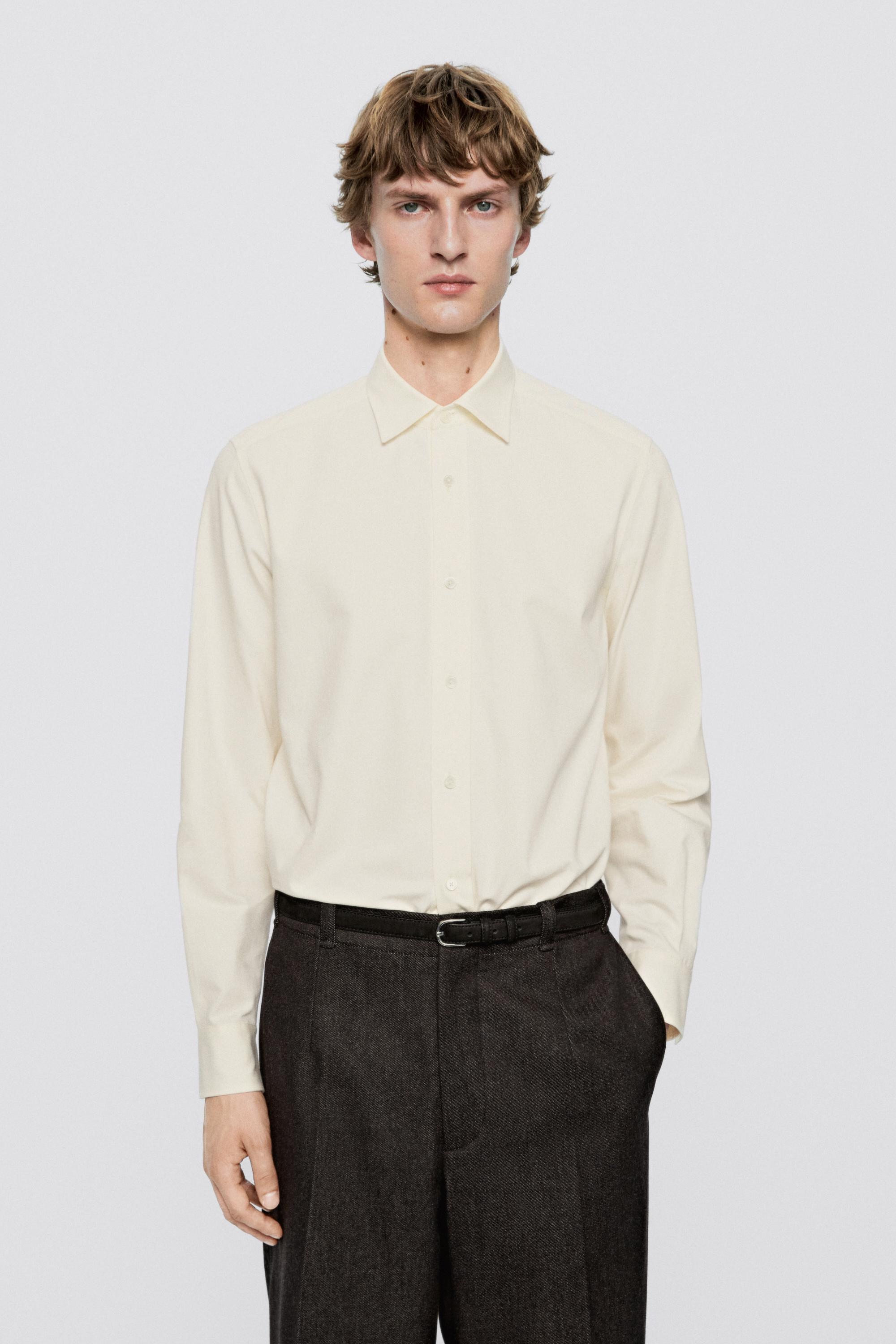 Chemise regular fit en coton mélangé - LIMITED EDITION