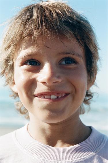 GARMENT DYE KAMISETA - Lila argia, Zara-rena