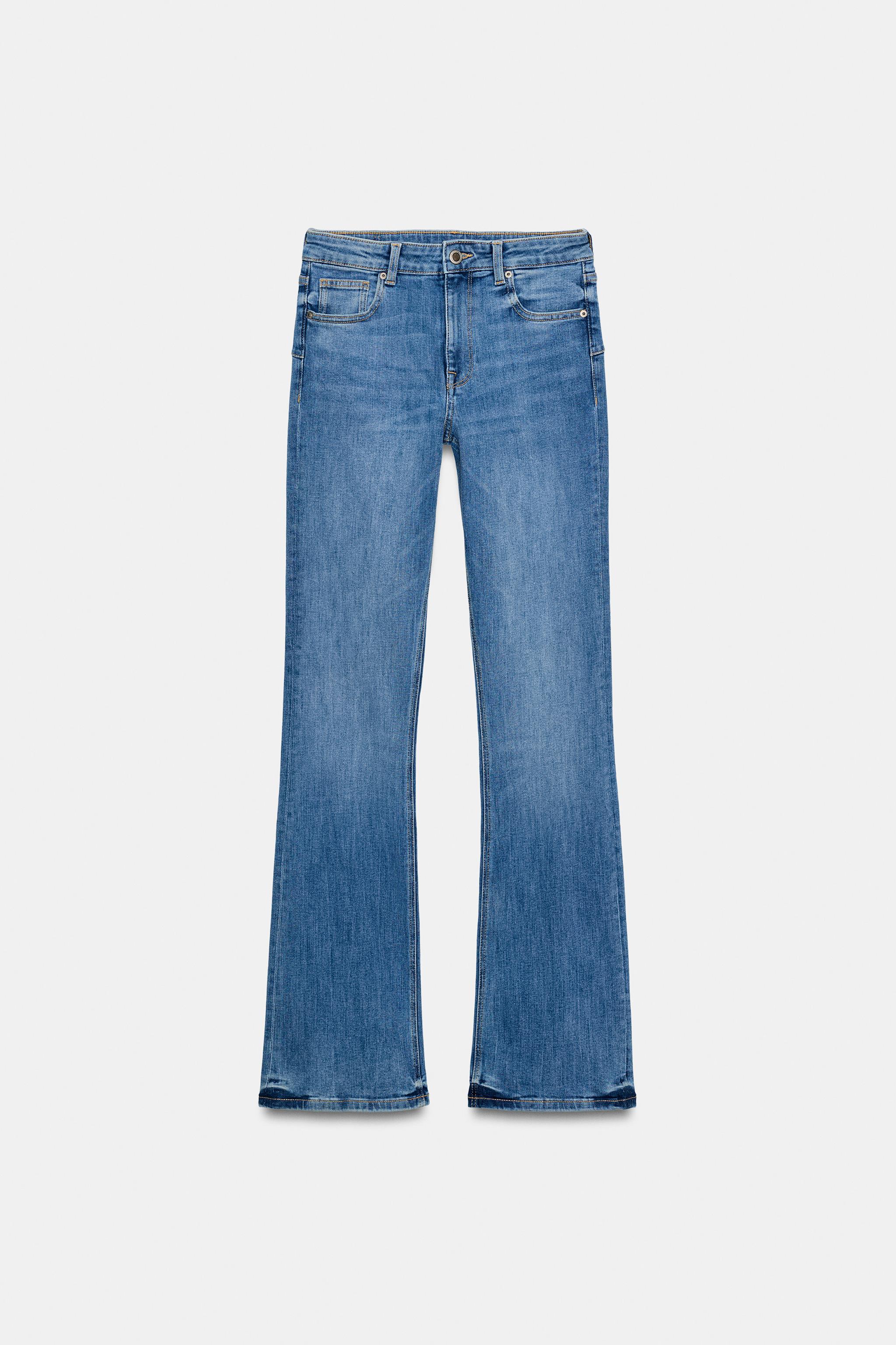 ZW COLLECTION BOOTCUT MID-WAIST JEANS - Light blue | ZARA South Africa ZW COLLECTION BOOTCUT MID-WAIST JEANS - Light blue | ZARA South Africa