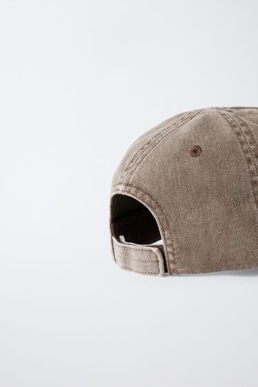 CASQUETTE EFFET DÉLAVÉ - Marron de Zara - Image 2