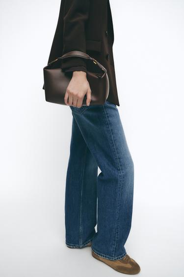 BAG WITH SIDE STRIPE DETAIL - Chocolate by Zara - Image 0