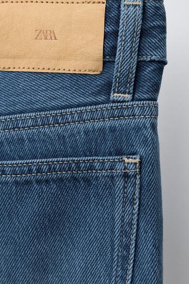 JEAN WIDE LEG - Bleu roi de Zara - Image 3