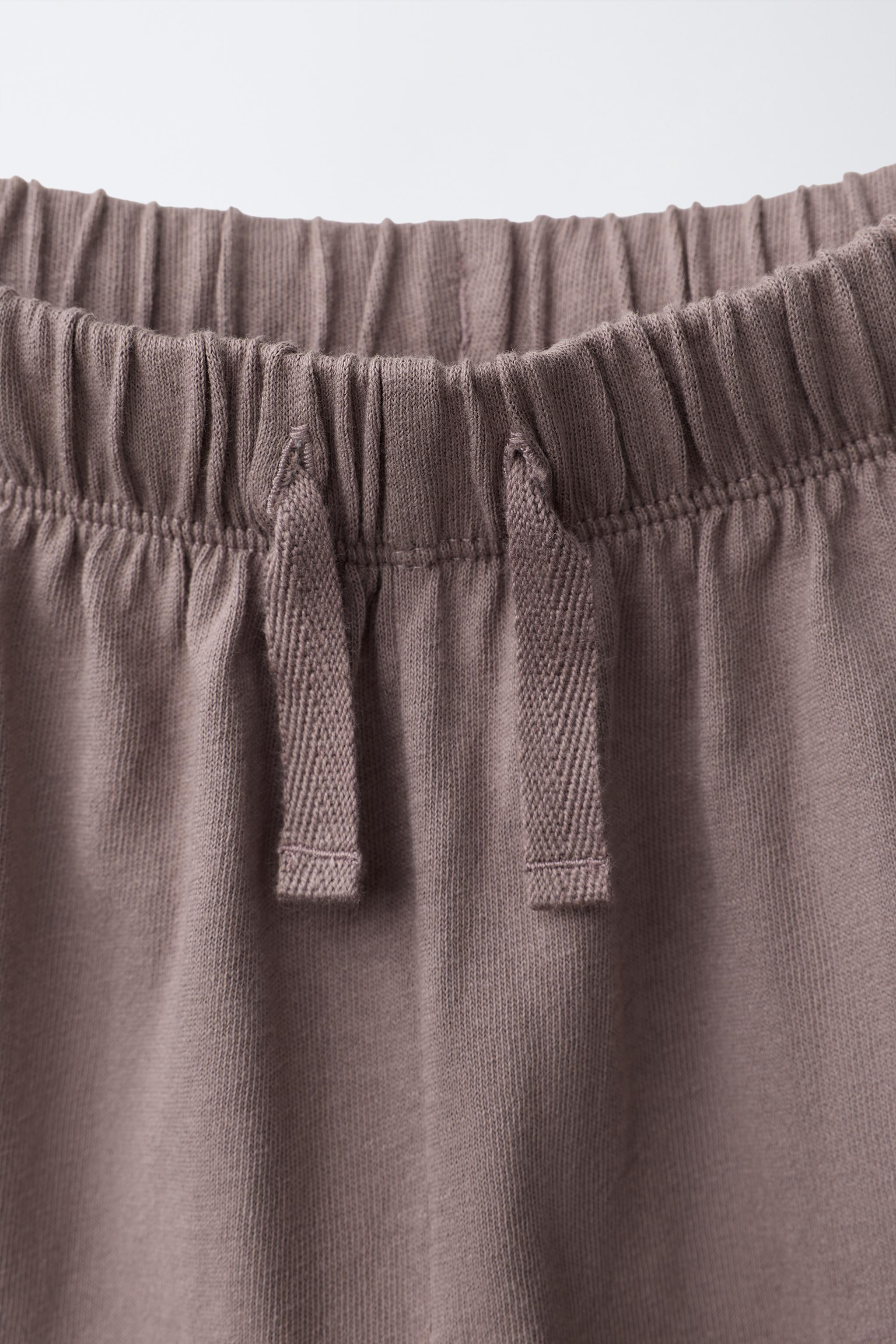 Детские шорты Zara OVERSIZE TOPSTITCHED SHORTS — фото 3