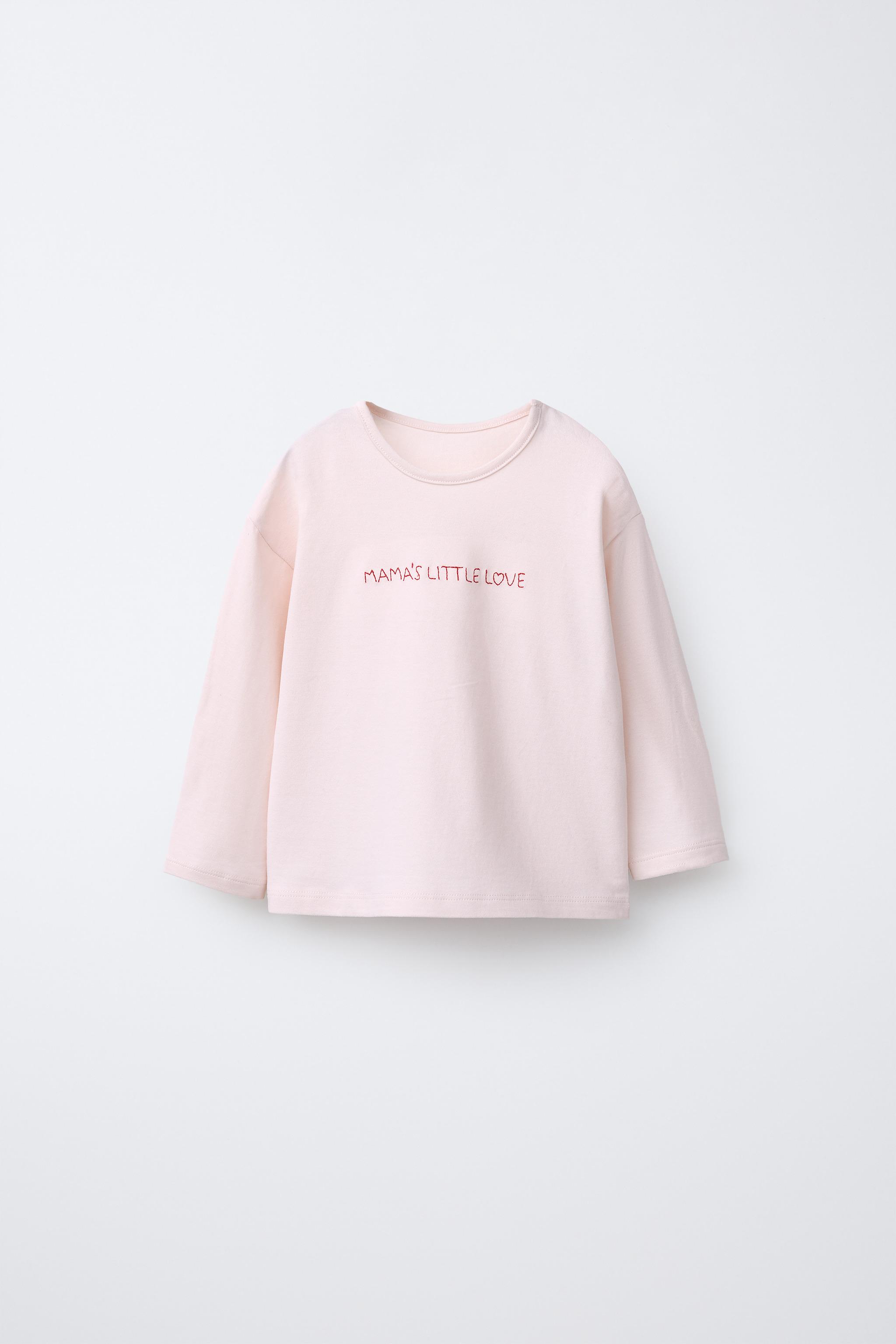 THREE-PACK OF T-SHIRTS WITH HEARTS AND EMBROIDERED TEXT