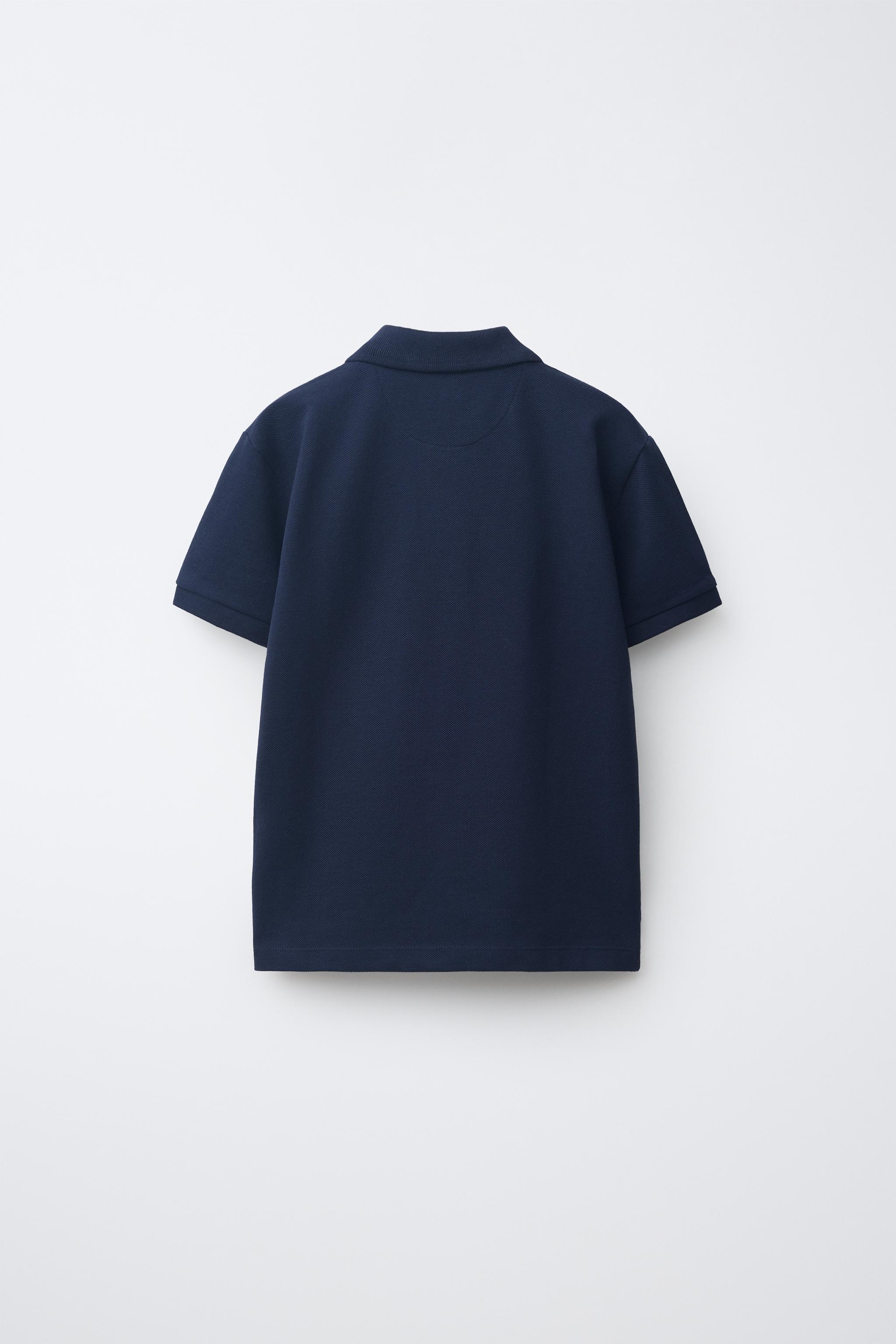 Детские топы Zara BASIC PIQUÉ POLO — фото 2