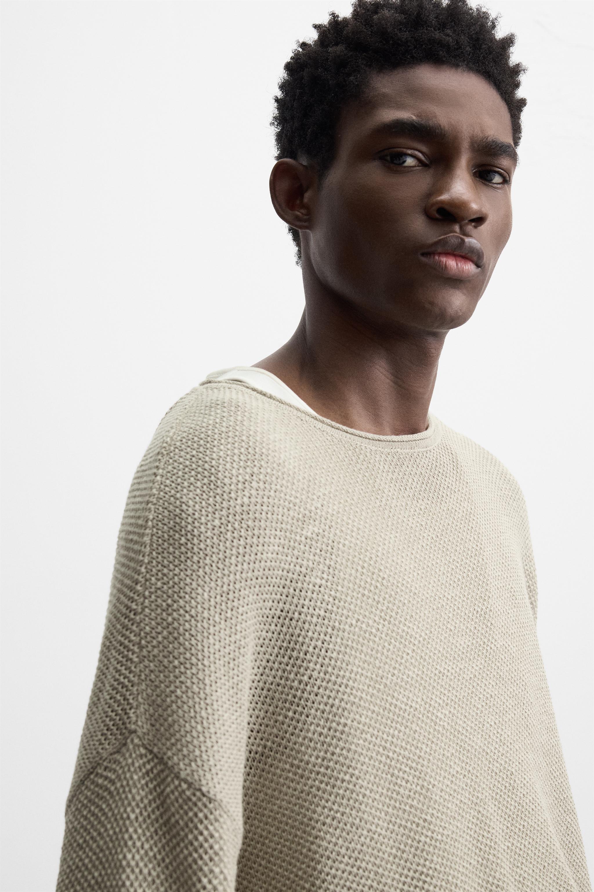 ZARA ザラ リラックスフィットテクスチャセーター S　完売品 ZARA ザラ リラックスフィットテクスチャセーター S 完売品
