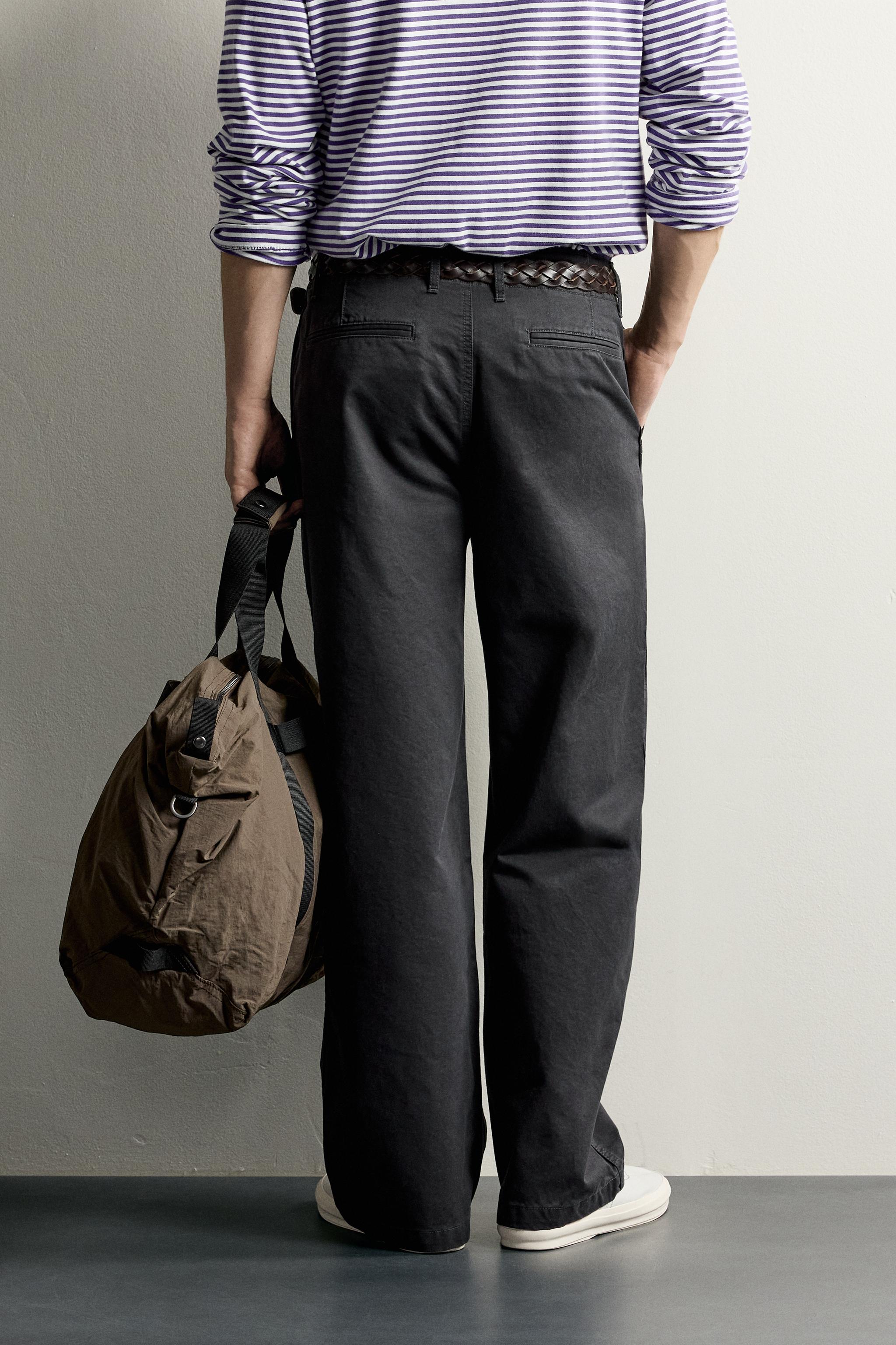 STRAIGHT FIT CHINO PANTS