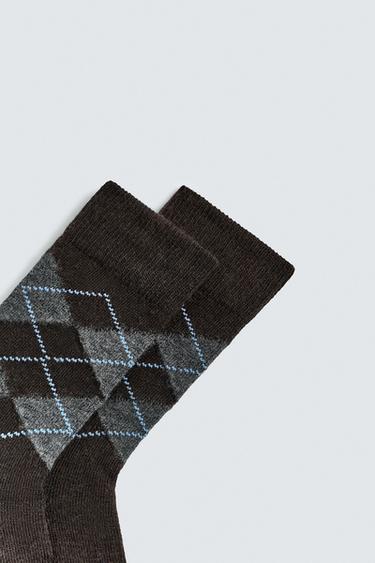 ARGYLE WOOL SOCKS - various by Zara - Image 2