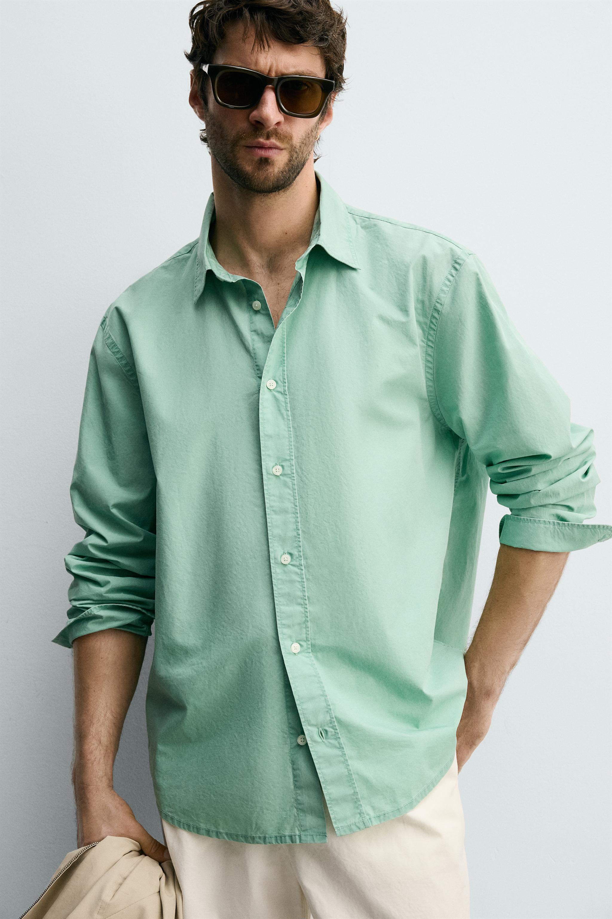 CHEMISE LAVÉE REGULAR FIT