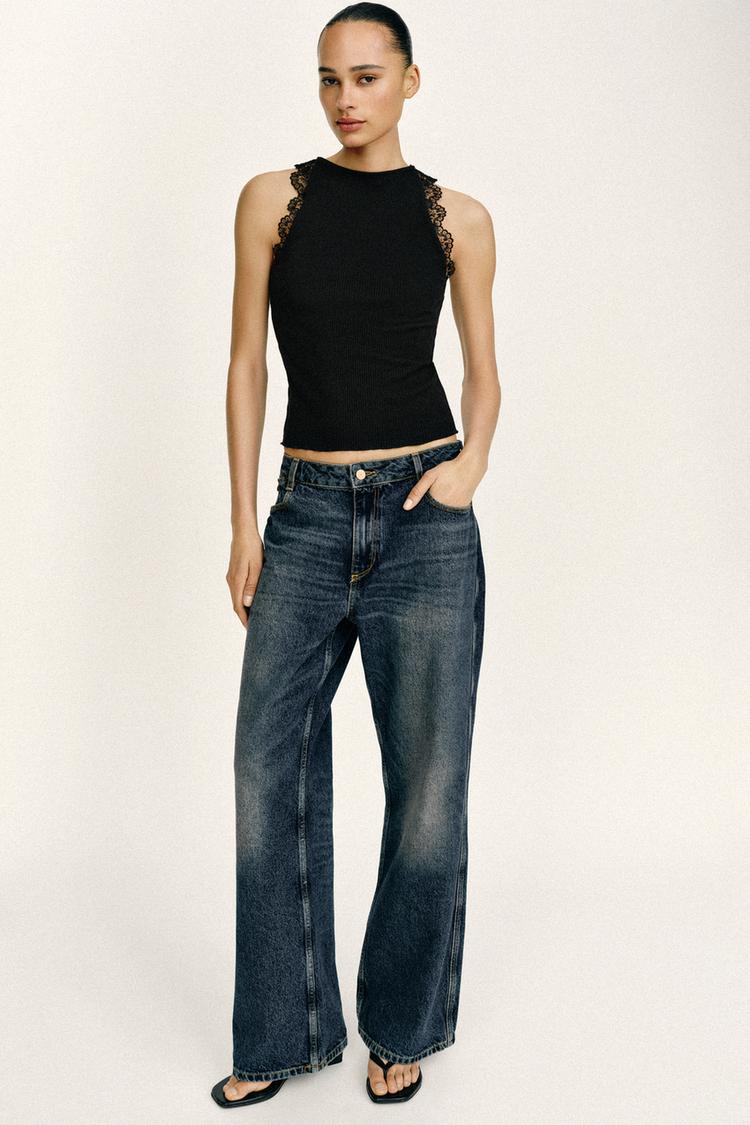 DANTEL DETAYLI FİTİLLİ TOP