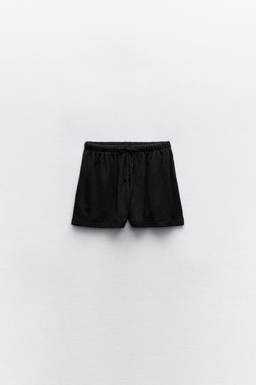 SHORTS PUNTO - Negro de Zara