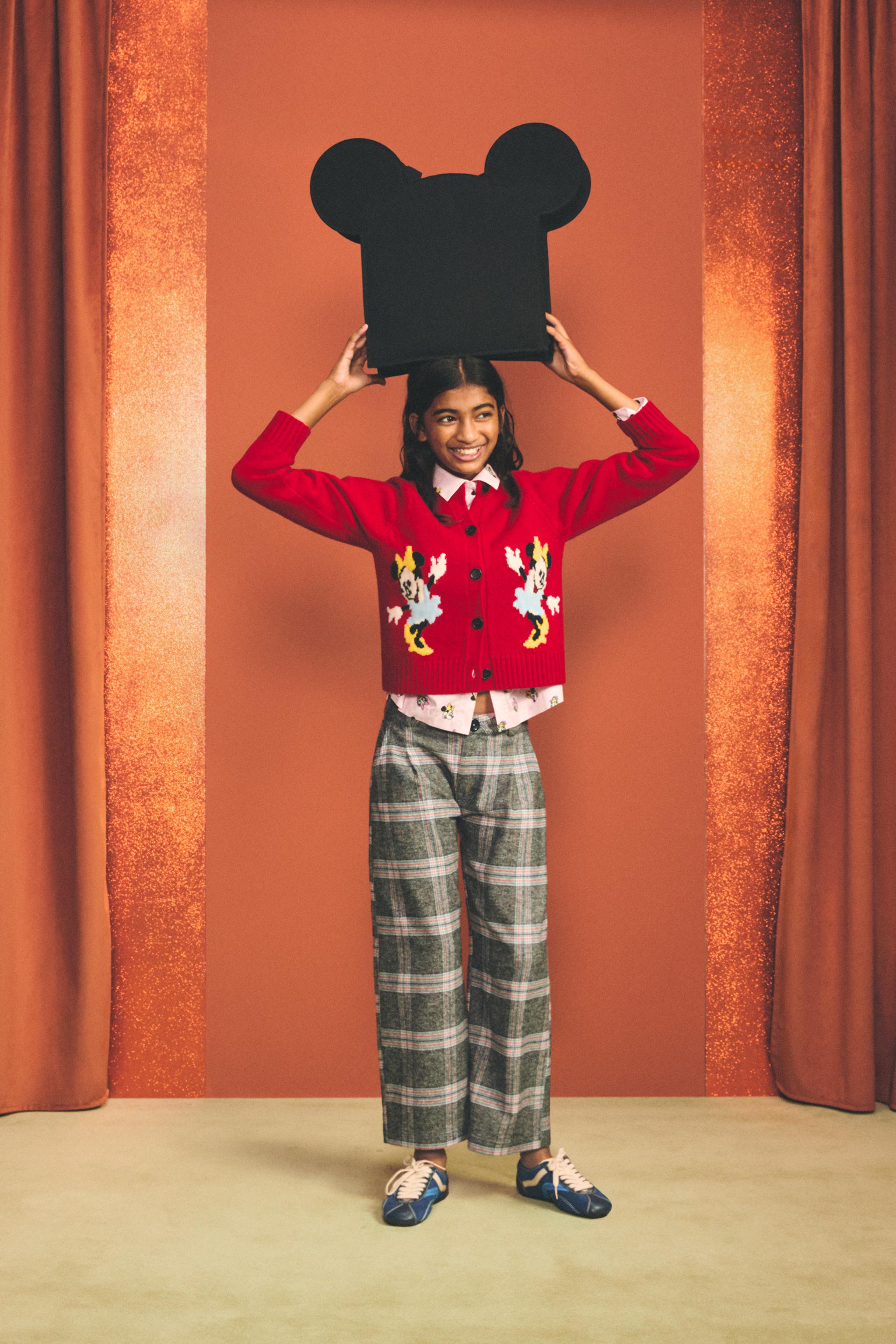 ザラ ディズニー ハリーランバート ミッキーマウス ウールカーディガン XL ミッキーマウス ウールカーディガン Harry Lambert for Zara x