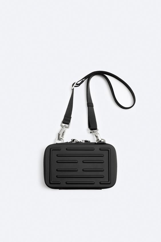 RIGID MINAUDIÈRE CROSSBODY BAG Black ZARA Australia