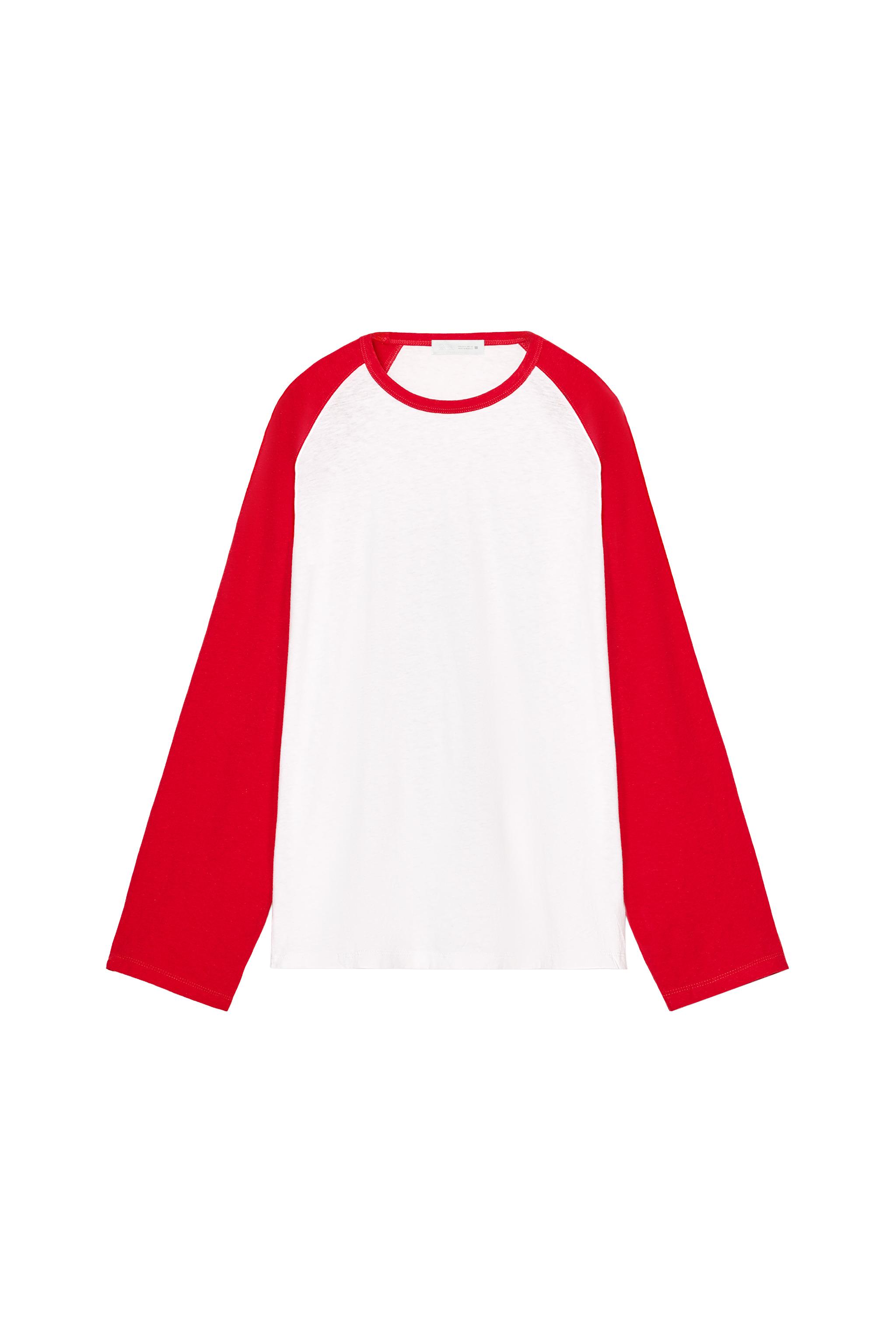 LONG SLEEVE RAGLAN T-SHIRT