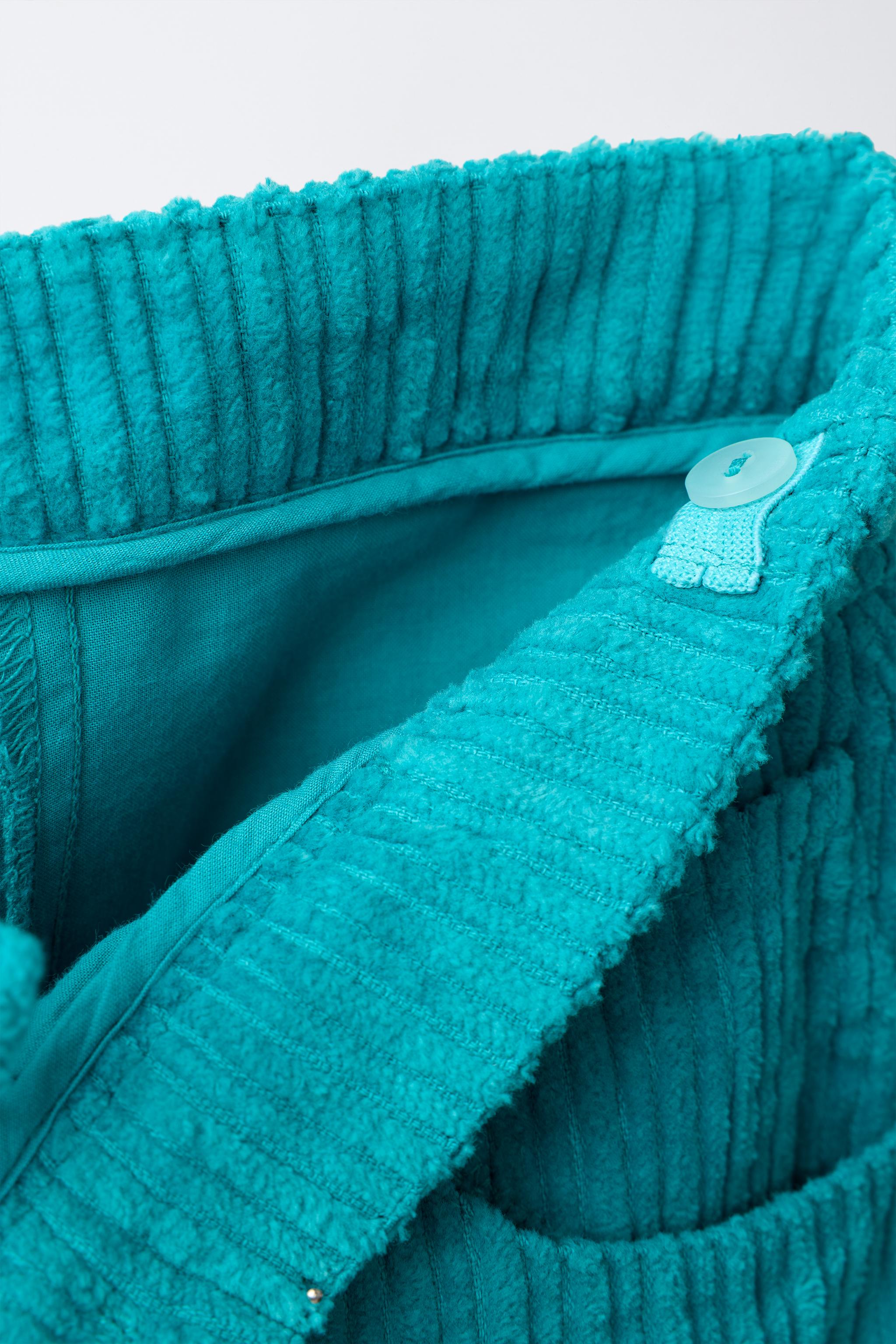 CORDUROY SKIRT WITH INNER SHORTS