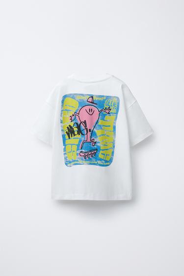 T-SHIRT IMPRIMÉ - Blanc de Zara - Image 1