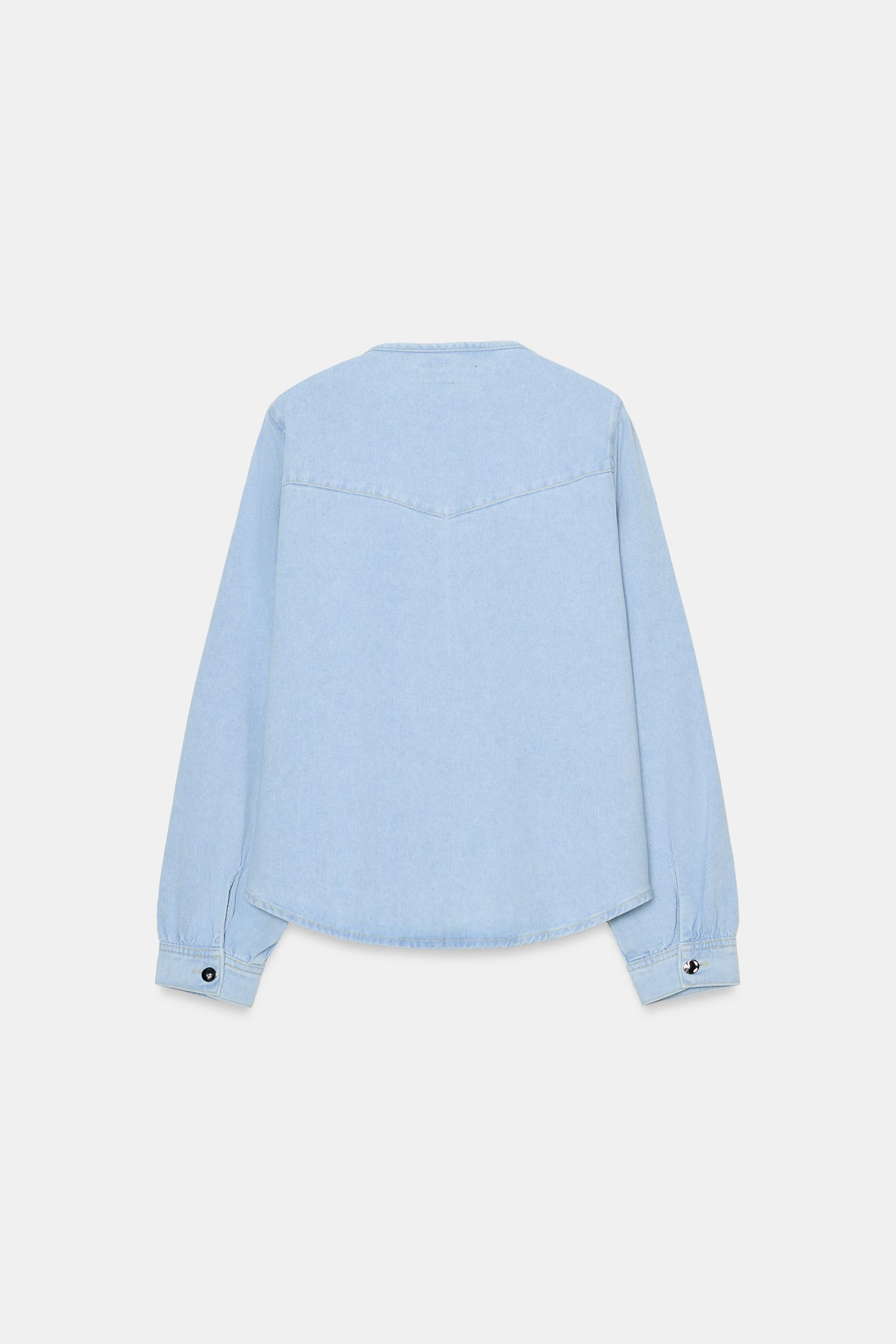 Z1975 TIED DENIM SHIRT