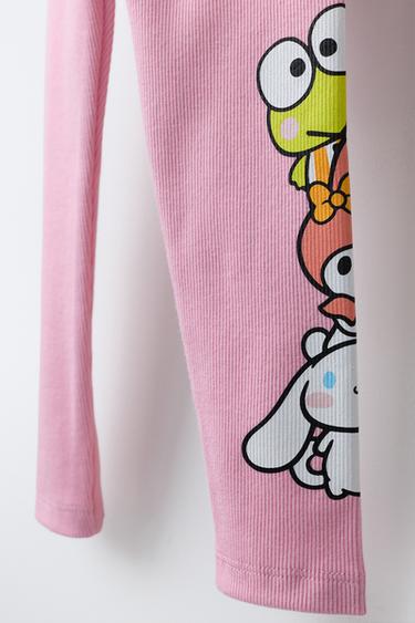 LEGGING CÔTELÉ HELLO KITTY AND FRIENDS © SANRIO - Rose de Zara - Image 3