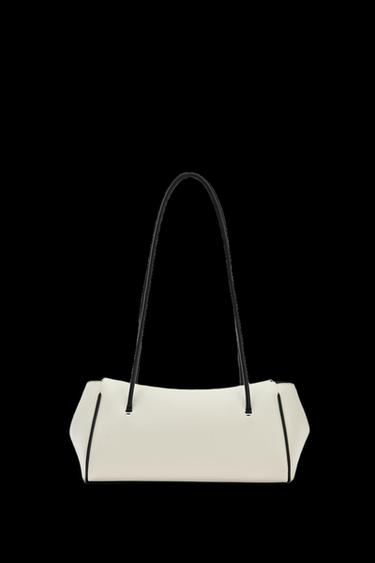 ELONGATED SHOULDER BAG - white by Zara - Image 0