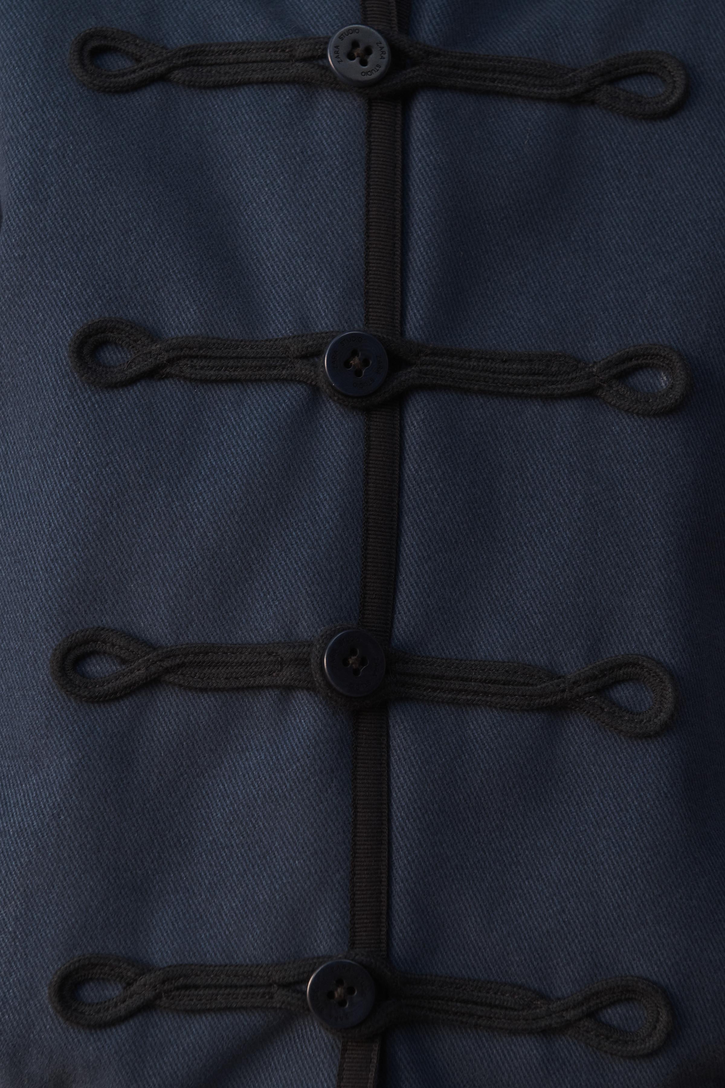 Padded Jacket with Frog Fastening Limited Edition