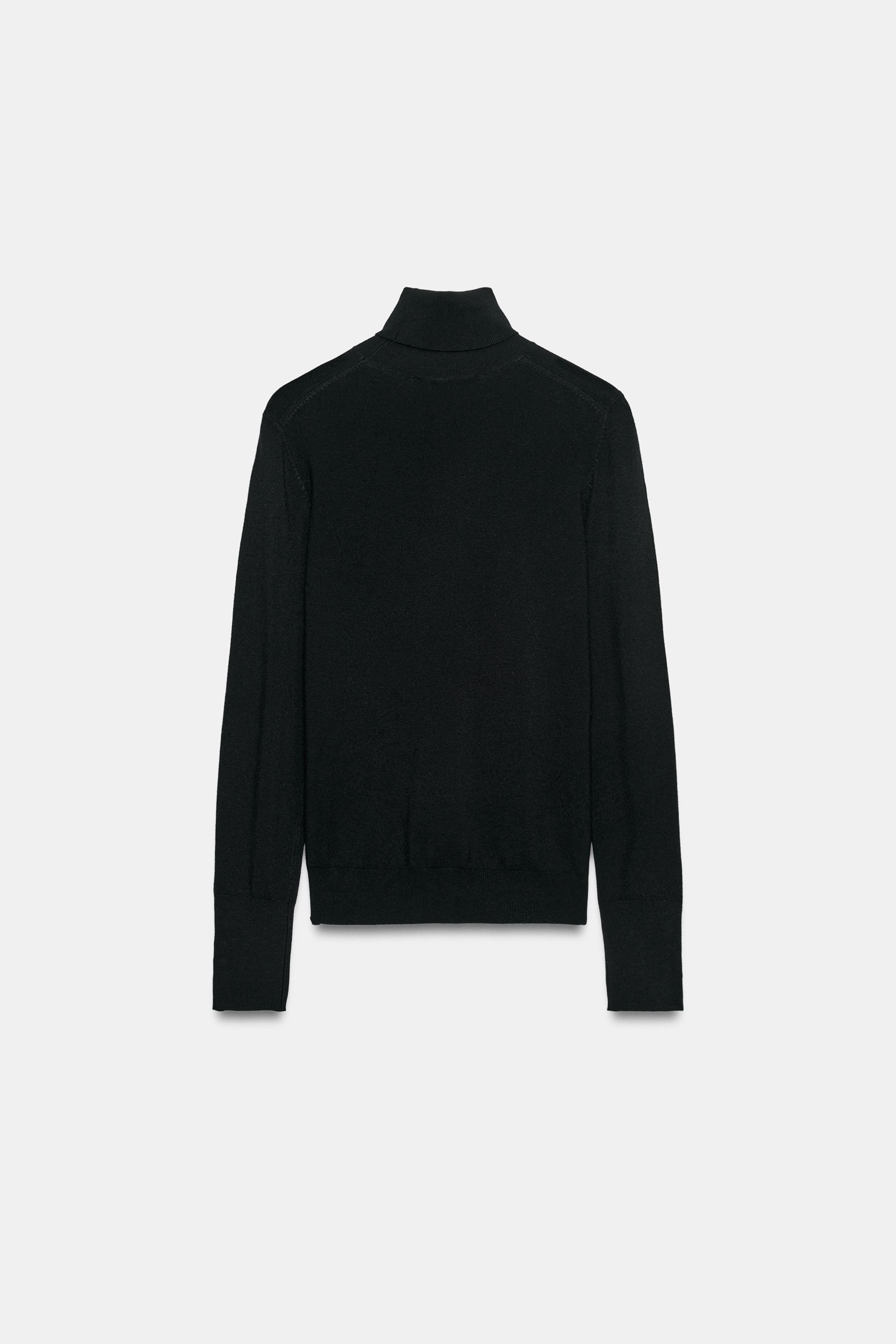 BASIC MOCK NECK SWEATER