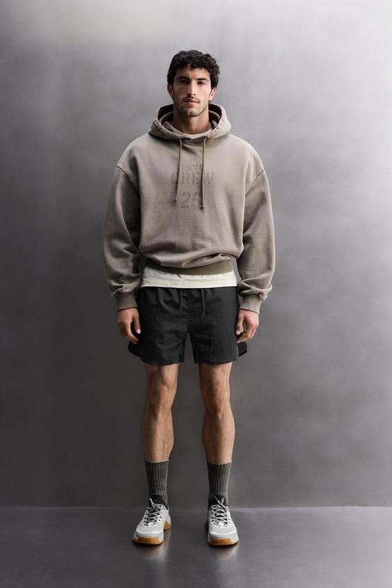 WASHED RELAXED FIT TRAINING SWEATSHIRT from Zara - $79.90