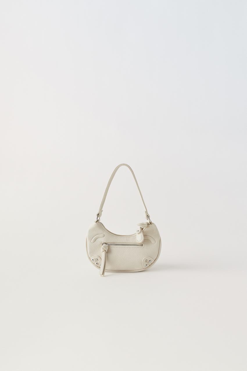 White crossbody bag zara Clearance