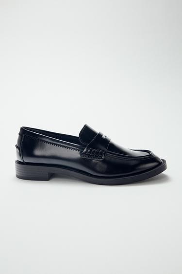 Zara LOAFER SHOES - Black