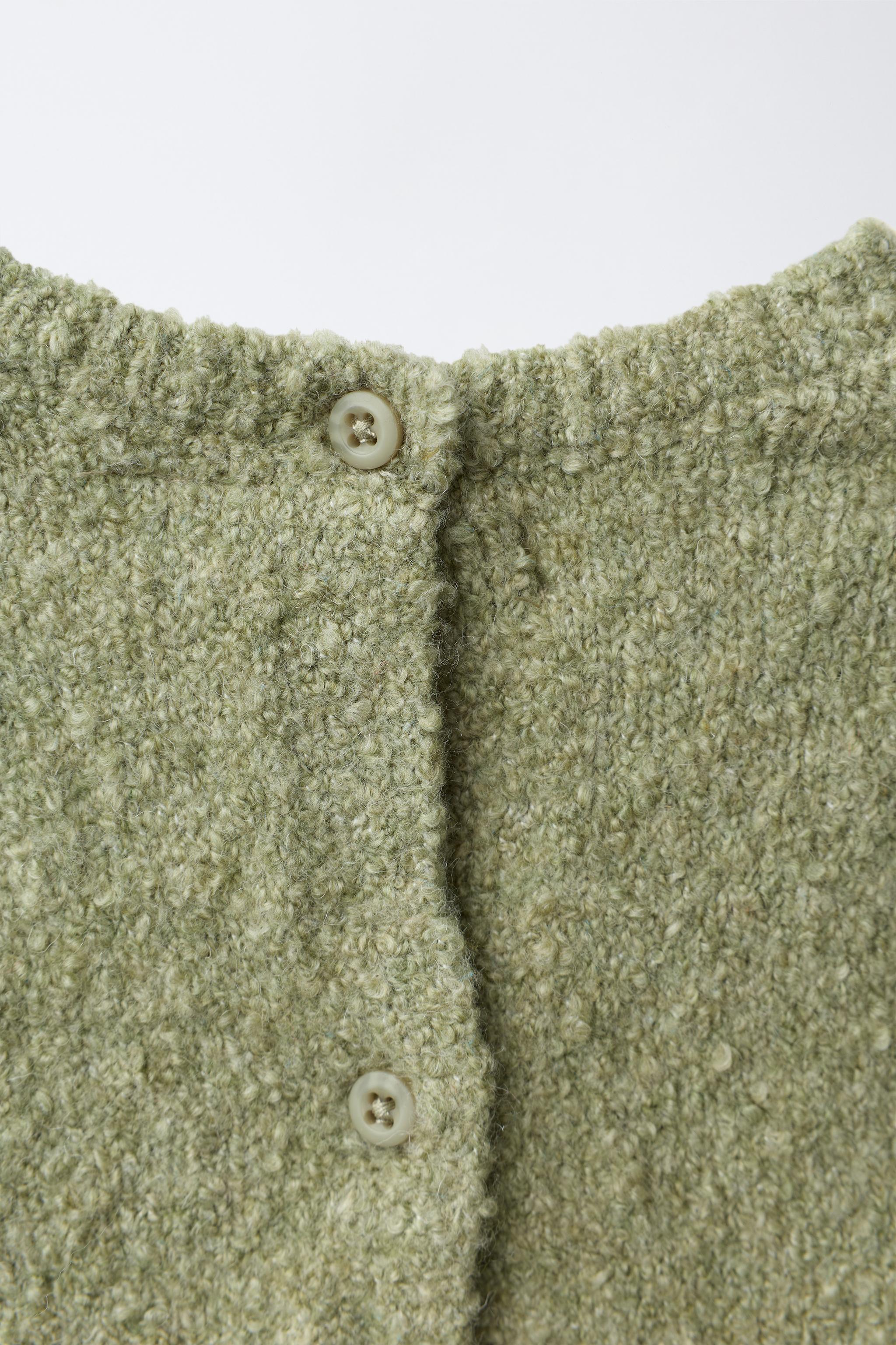 PULL EN MAILLE À CHAMPIGNONS BRODÉS