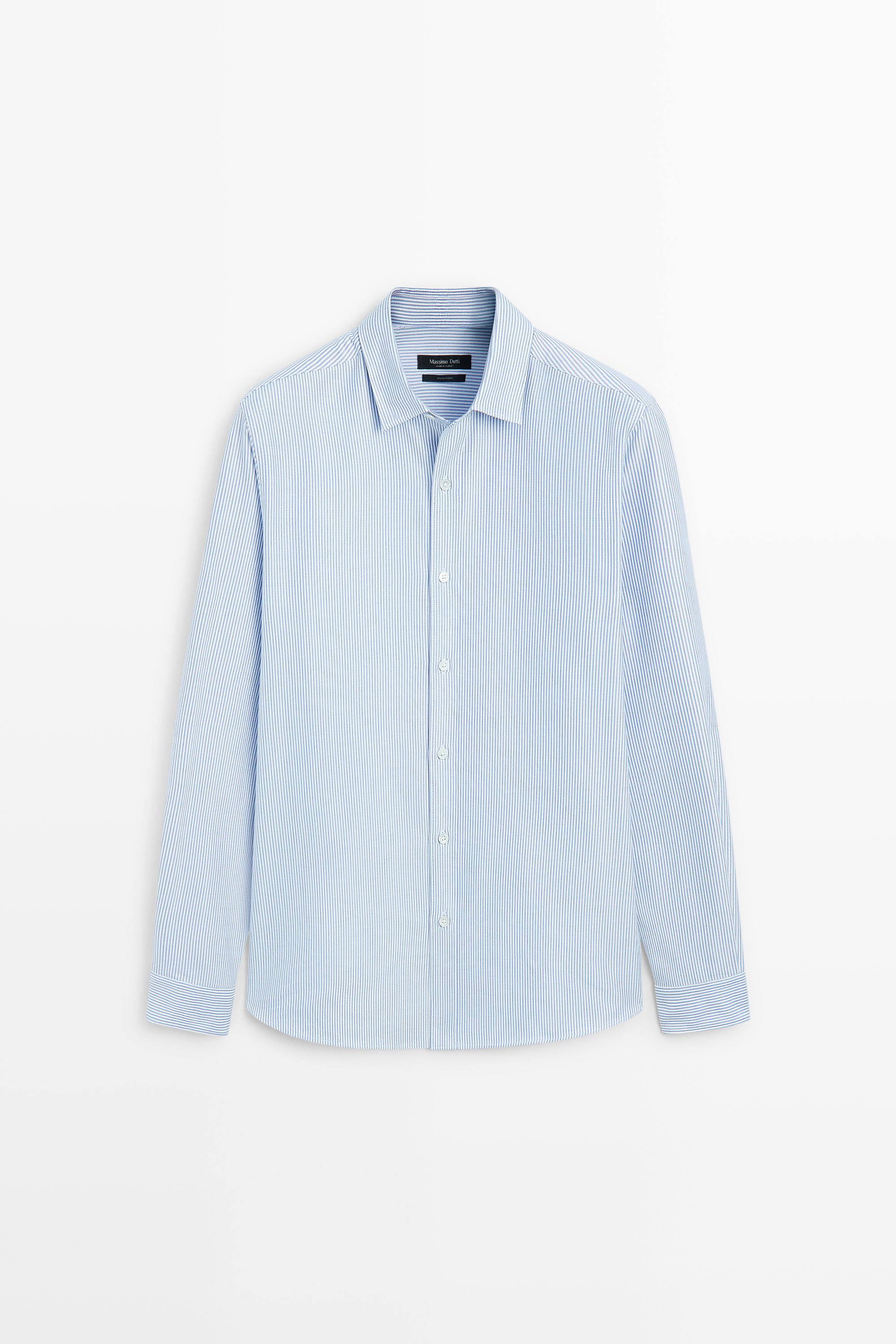 Chemise oxford regular fit à rayures