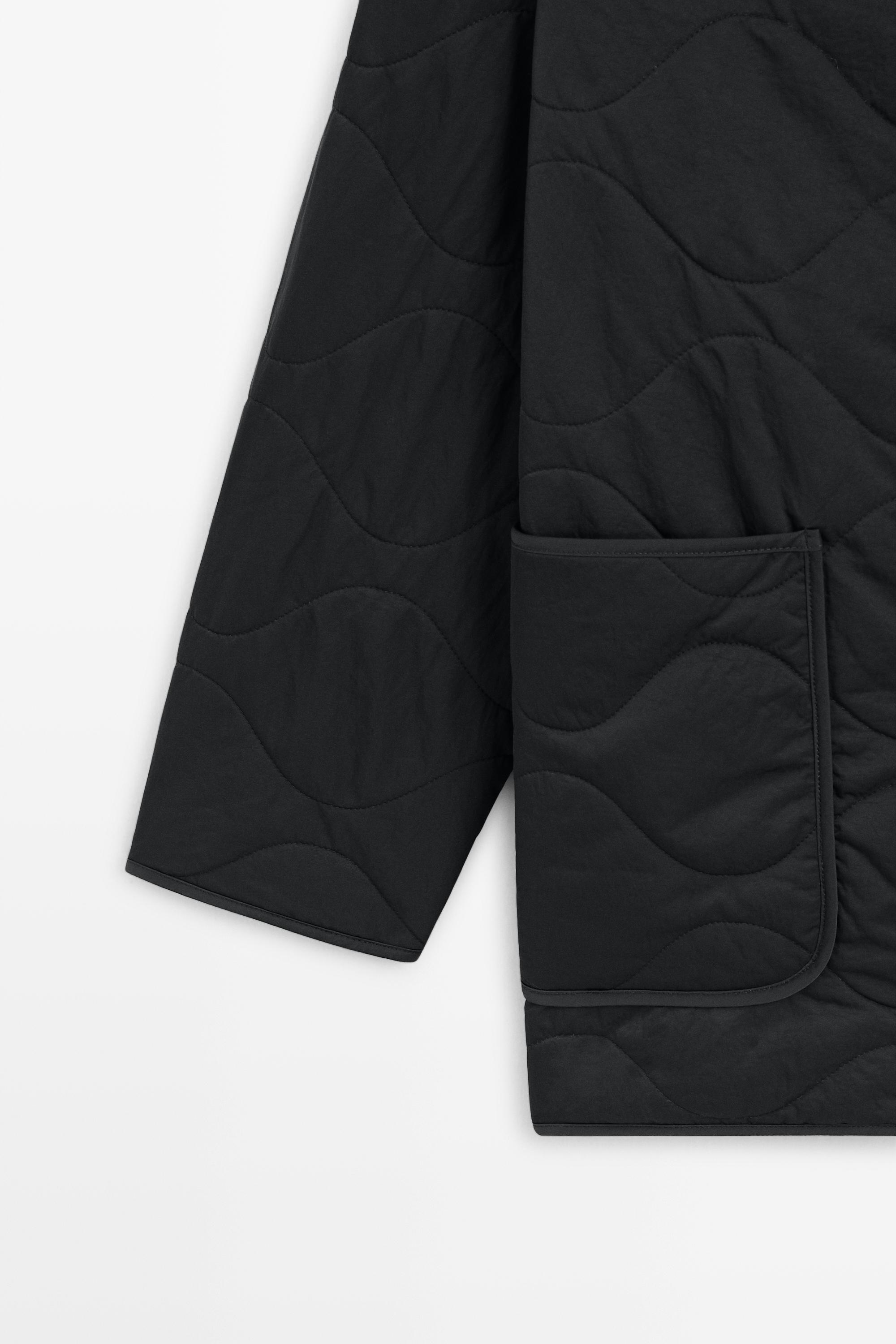 Veste matelassée légère à col montant