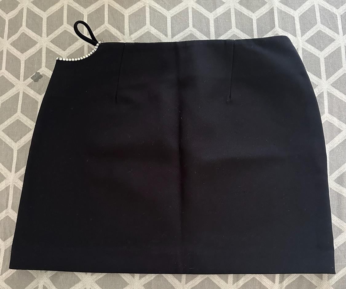 RHINESTONE SHORT SKIRT - Image 2