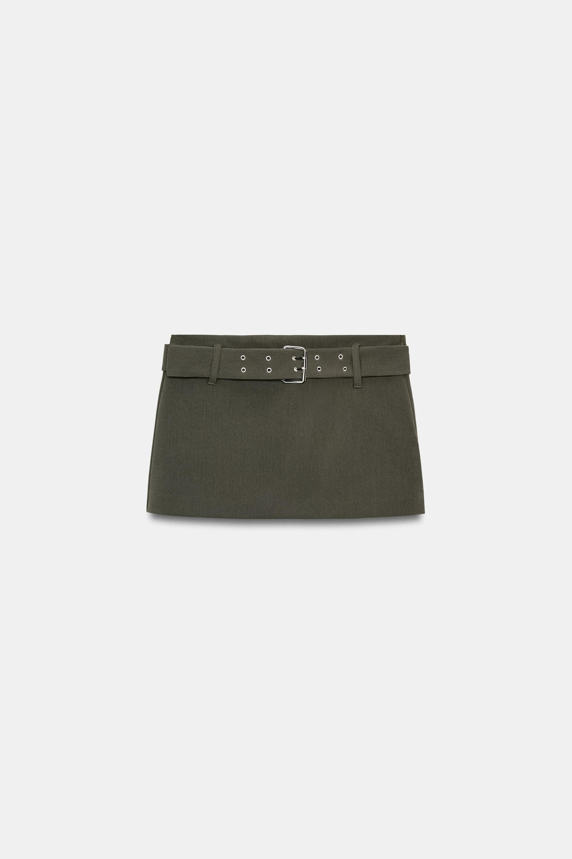 BELTED SKORT
