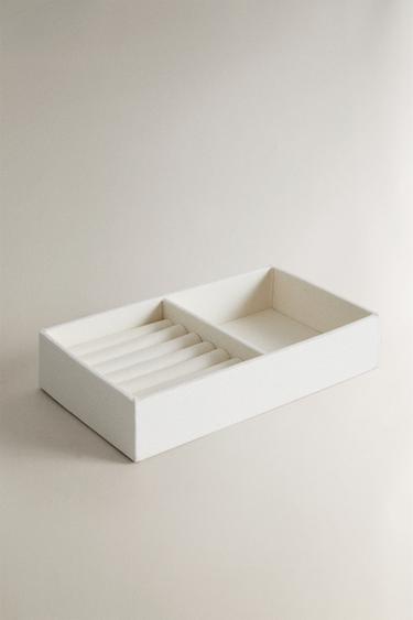 RANGEMENT BIJOUX COTON - Écru de Zara - Image 0