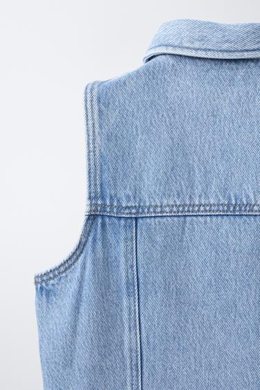 ROBE EN JEAN - Bleu de Zara - Image 3