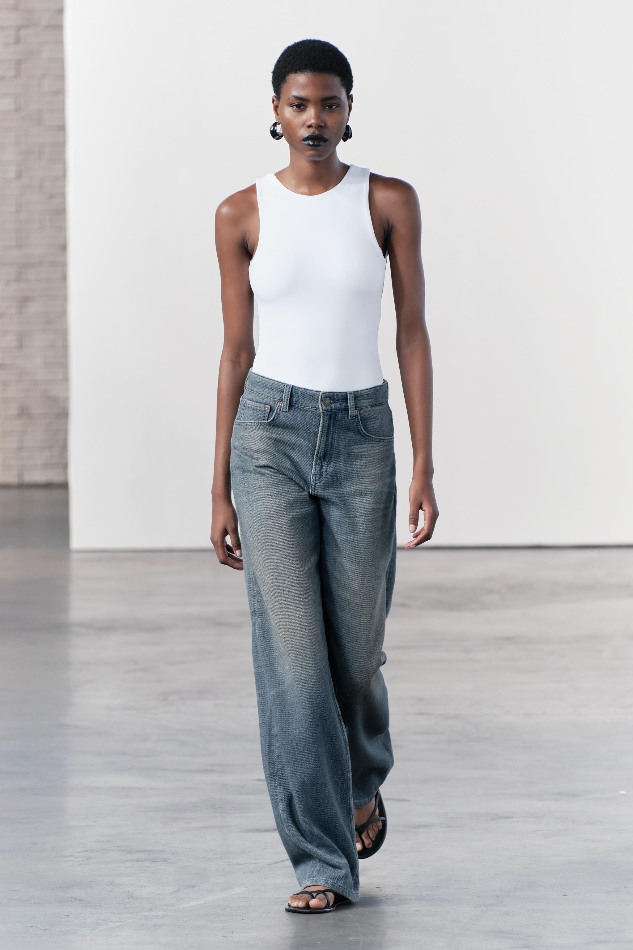White bodysuit zara hotsell