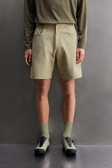 GRAVEL SHORTS - Mid-green by Zara