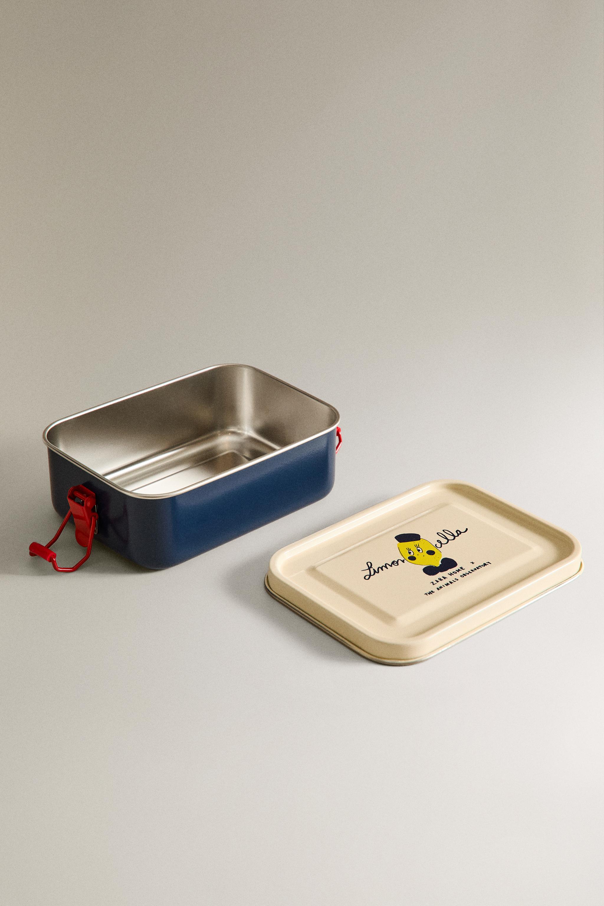KIDS' STAINLESS STEEL LUNCH BOX X THE ANIMALS OBSERVATORY