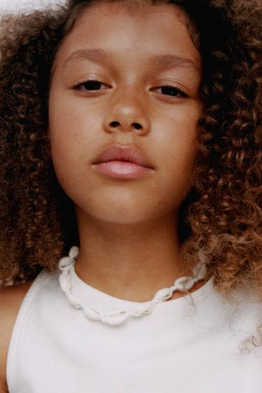 TOP RICAMATO - Bianco di Zara