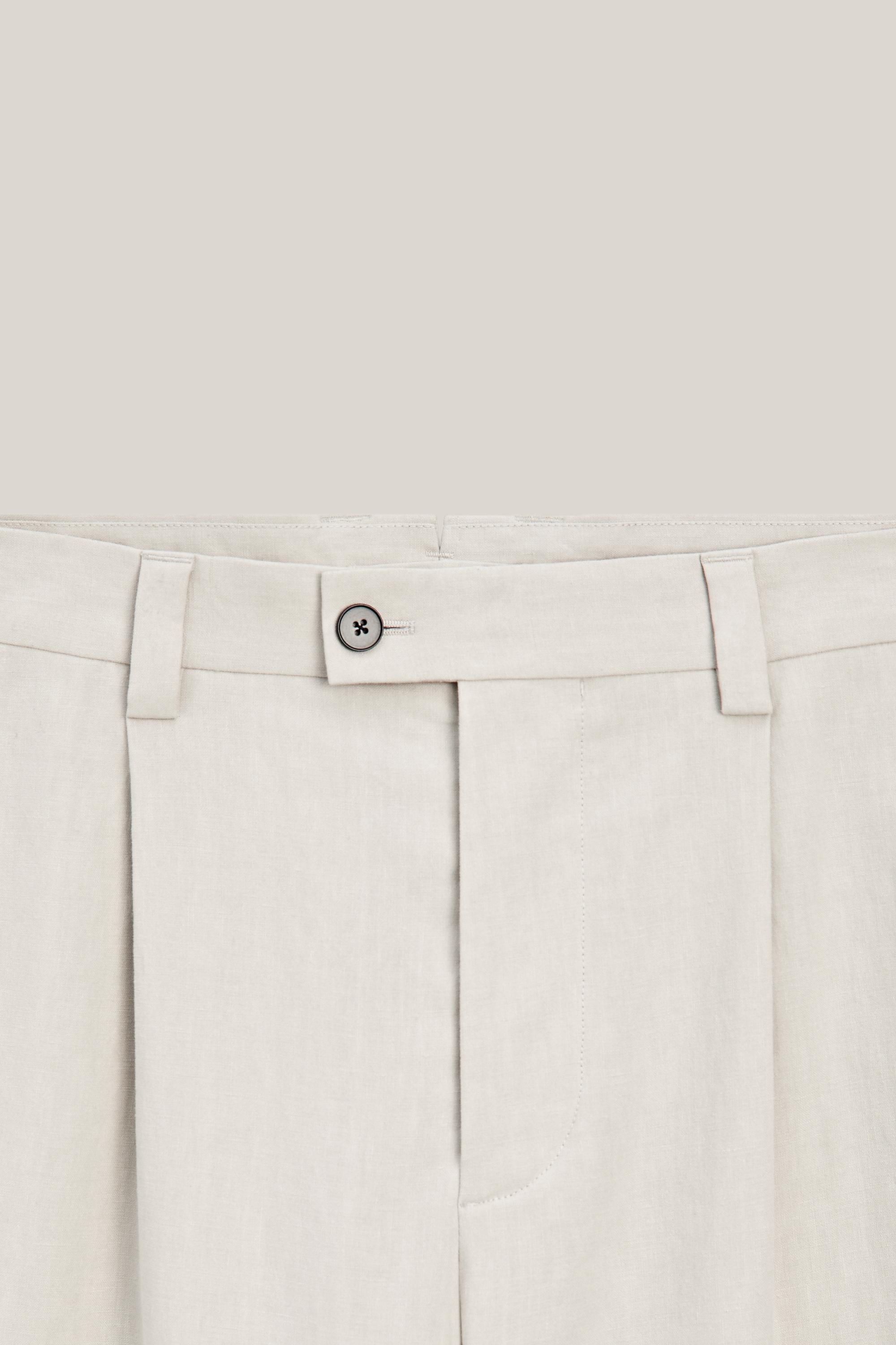 100% linen suit trousers - LIMITED EDITION