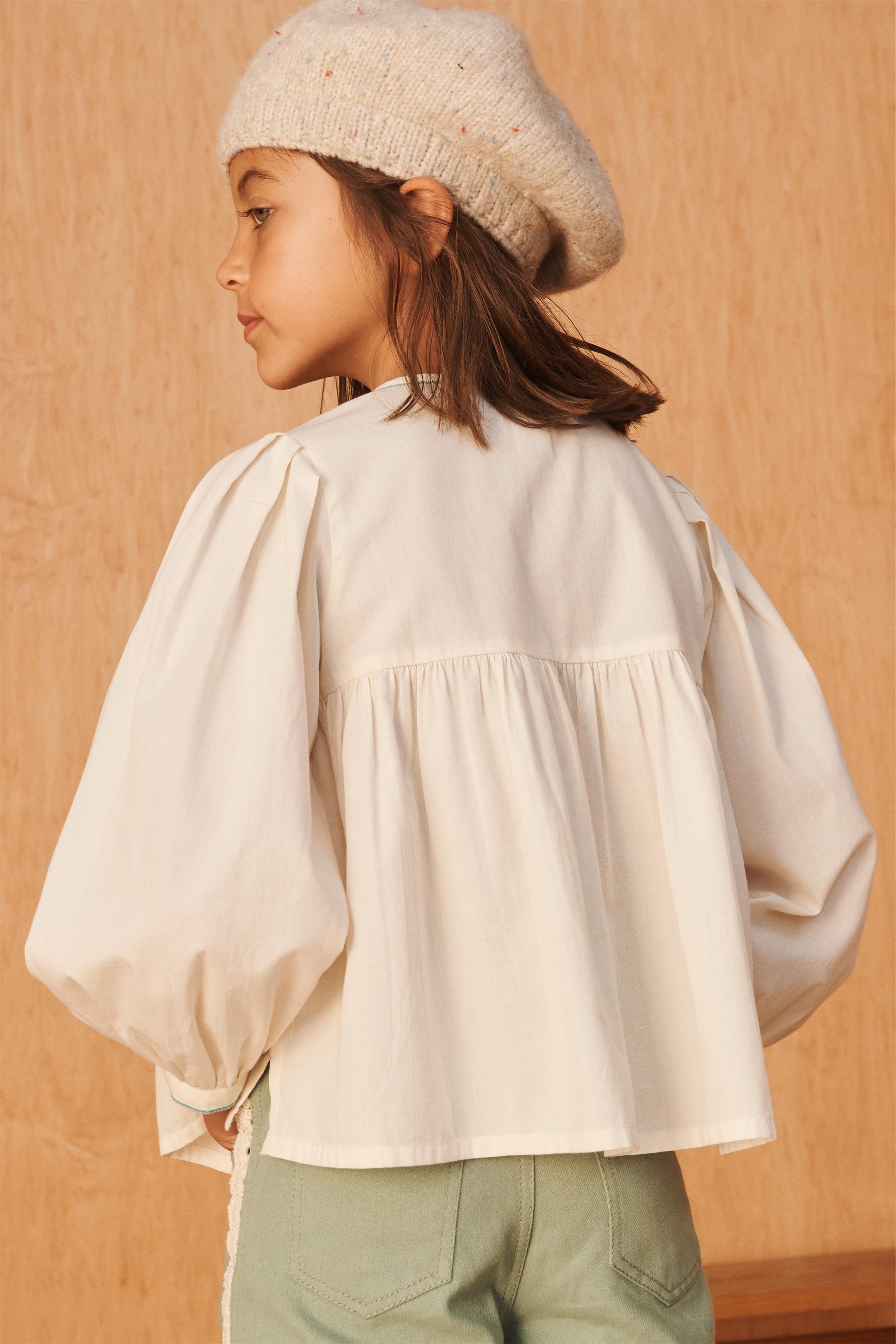 LIMITED EDITION SMOCKED BLOUSE