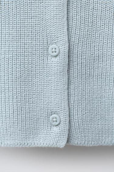 EMBROIDERED ELEPHANT PURL KNIT SWEATER - Sky blue by Zara - Image 3