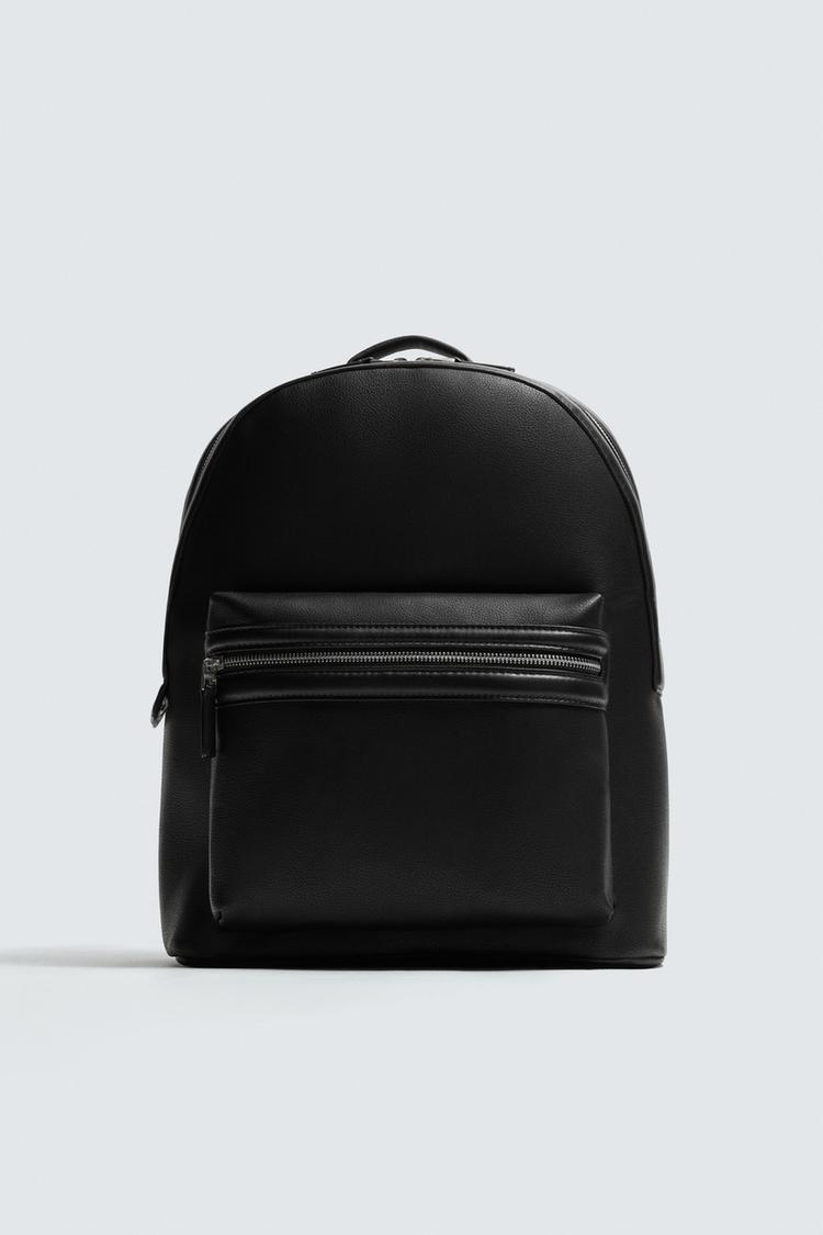 ZARA TEXTURED BACKPACK